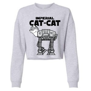 Imperial Cat Cropped Pullover Crew