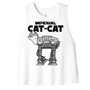 Imperial Cat Women's Racerback Cropped Tank