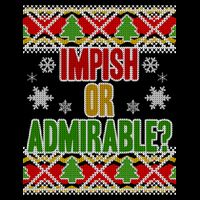 Impish or Admirable Ugly Christmas Mug