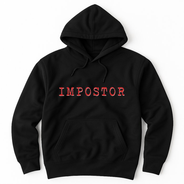 Impostor Game Meme Hoodie
