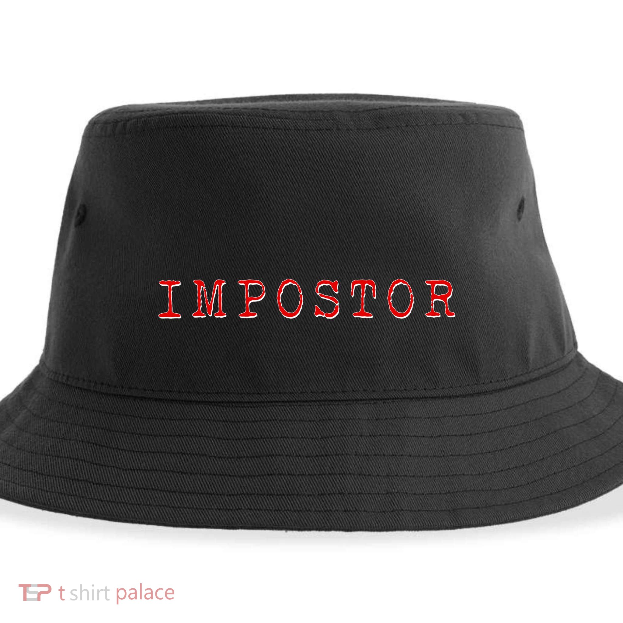 Impostor Game Meme Sustainable Bucket Hat