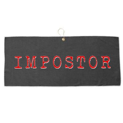 Impostor Game Meme Large Microfiber Waffle Golf Towel