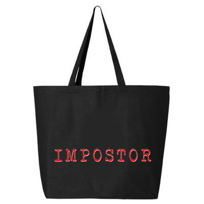 Impostor Game Meme 25L Jumbo Tote