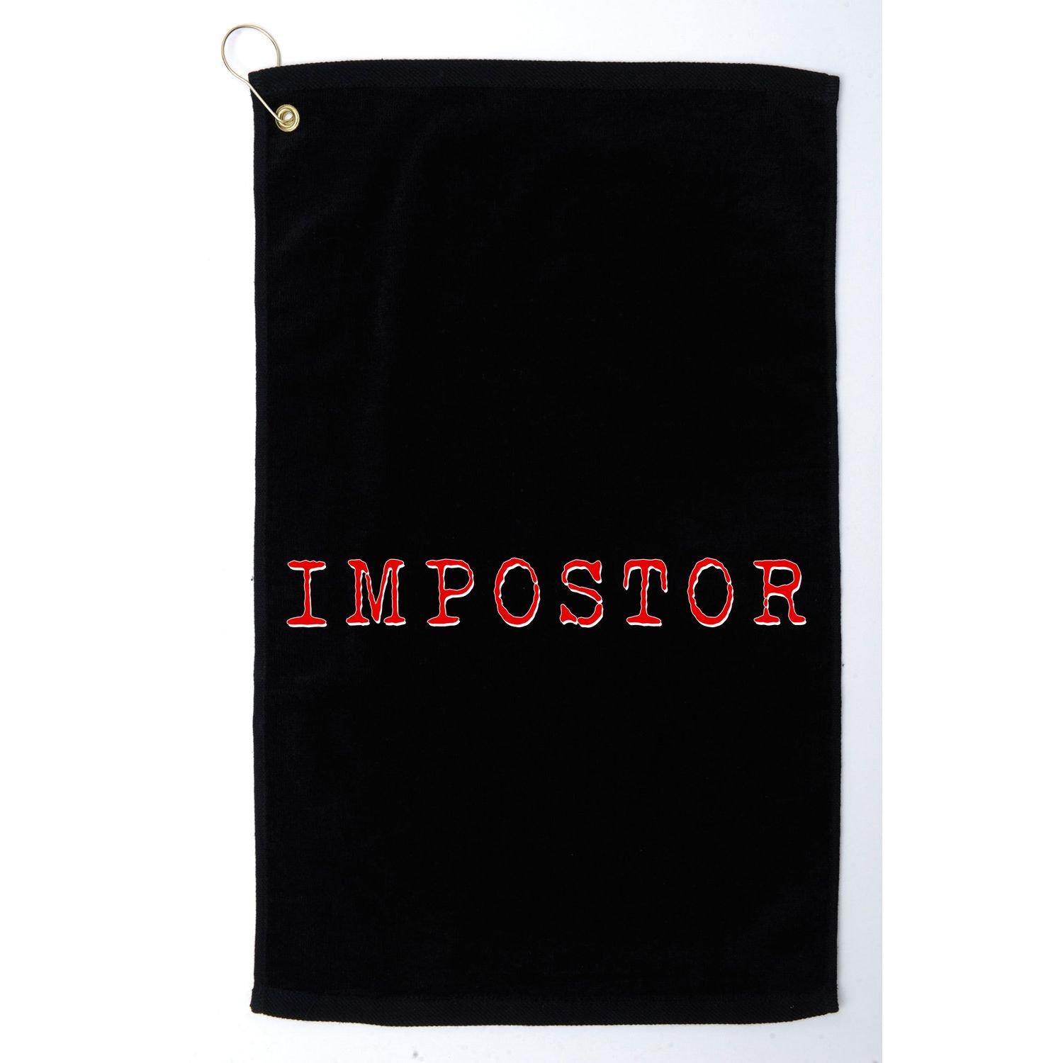 Impostor Game Meme Golf Towel