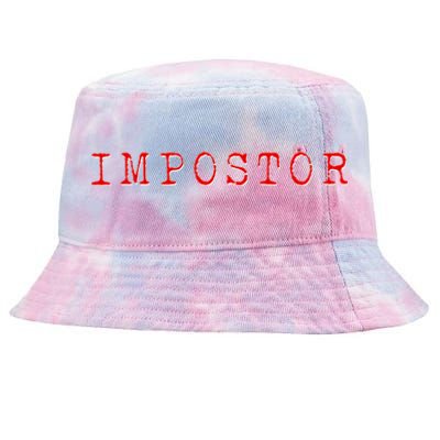 Impostor Game Meme Tie-Dyed Bucket Hat