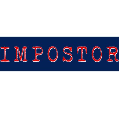 Impostor Game Meme Bumper Sticker