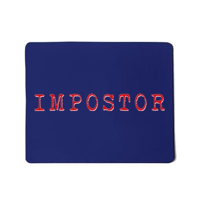 Impostor Game Meme Mousepad