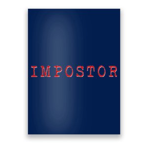 Impostor Game Meme Poster