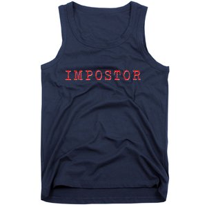 Impostor Game Meme Tank Top