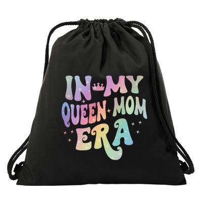In My Queen Mom Era Gift Drawstring Bag