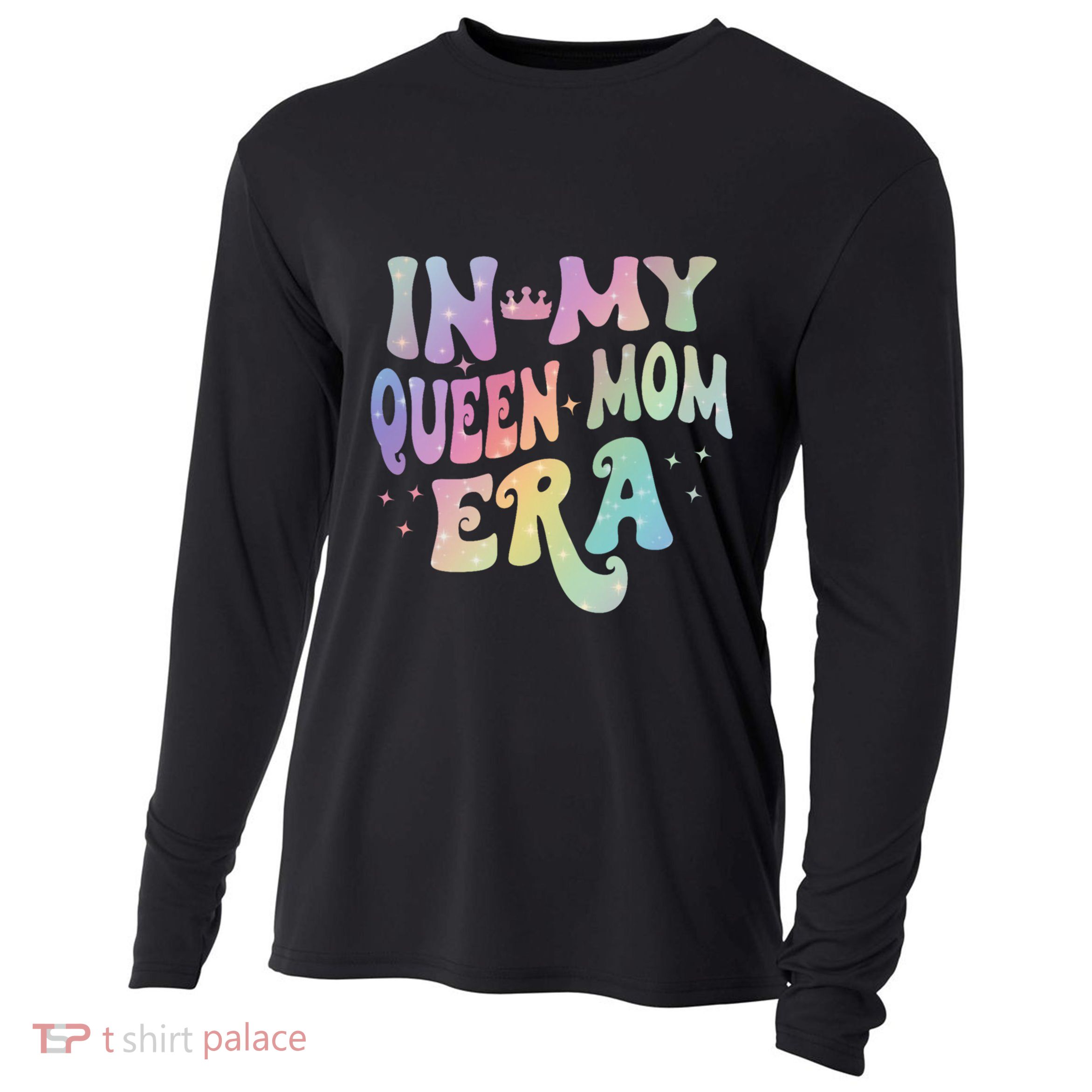 In My Queen Mom Era Gift Cooling Performance Long Sleeve Crew