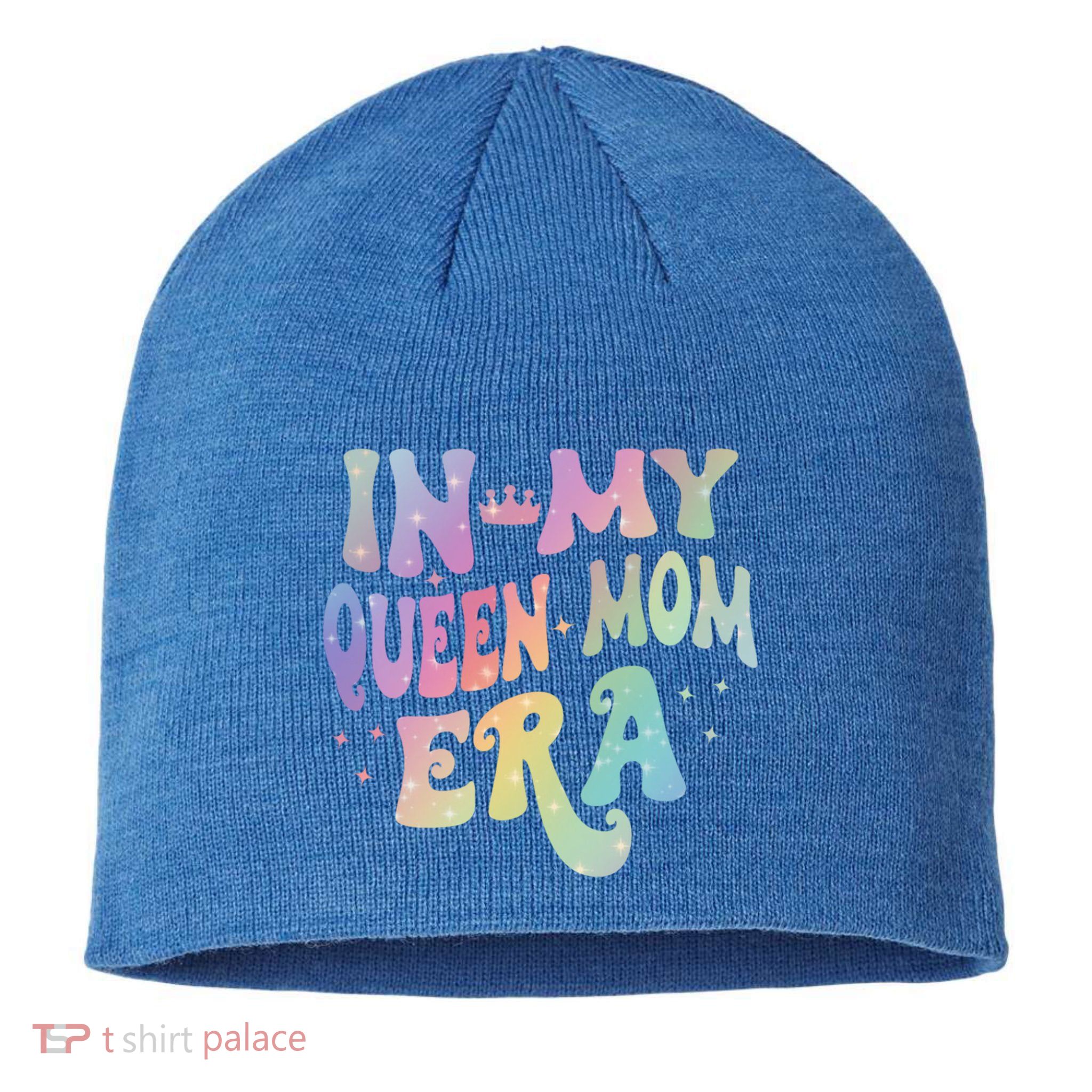 In My Queen Mom Era Gift Sustainable Beanie