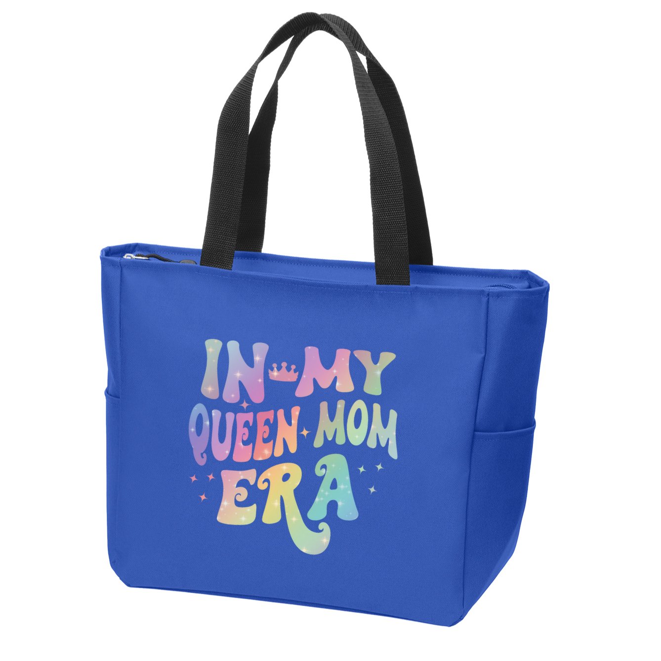 In My Queen Mom Era Gift Zip Tote Bag