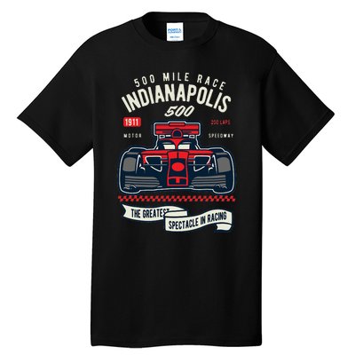 Indianapolis Mile Race Tall T-Shirt