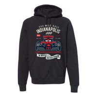 Indianapolis Mile Race Premium Hoodie