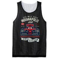 Indianapolis Mile Race Mesh Reversible Basketball Jersey Tank