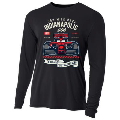 Indianapolis Mile Race Cooling Performance Long Sleeve Crew