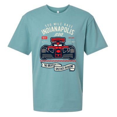 Indianapolis Mile Race Sueded Cloud Jersey T-Shirt