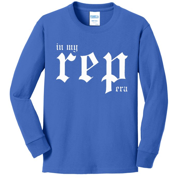 In My Rep Era Kids Long Sleeve Shirt