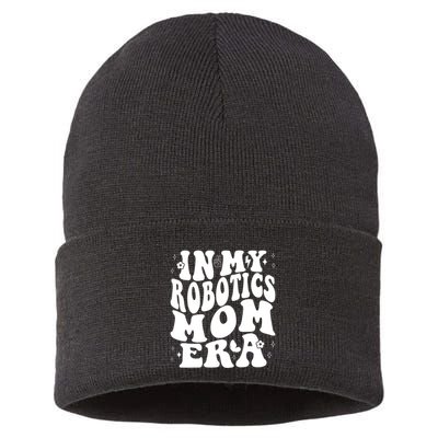 In My Robotics Mom Era Sustainable Knit Beanie