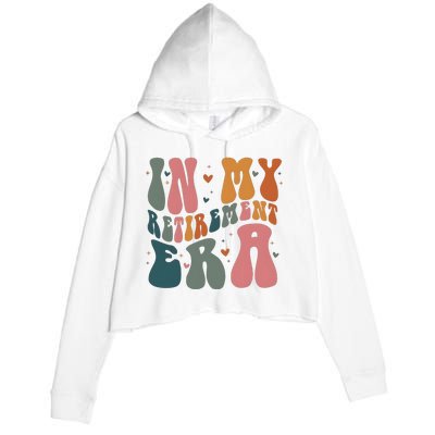 In My Retirement Era Crop Fleece Hoodie