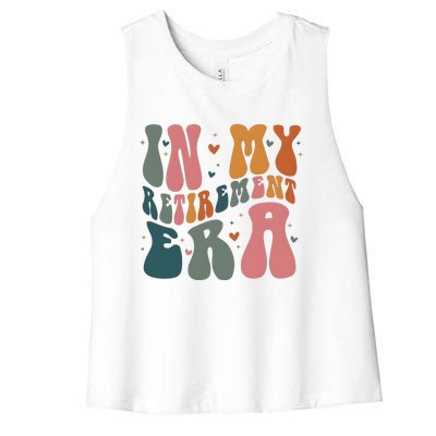 In My Retirement Era Women's Racerback Cropped Tank