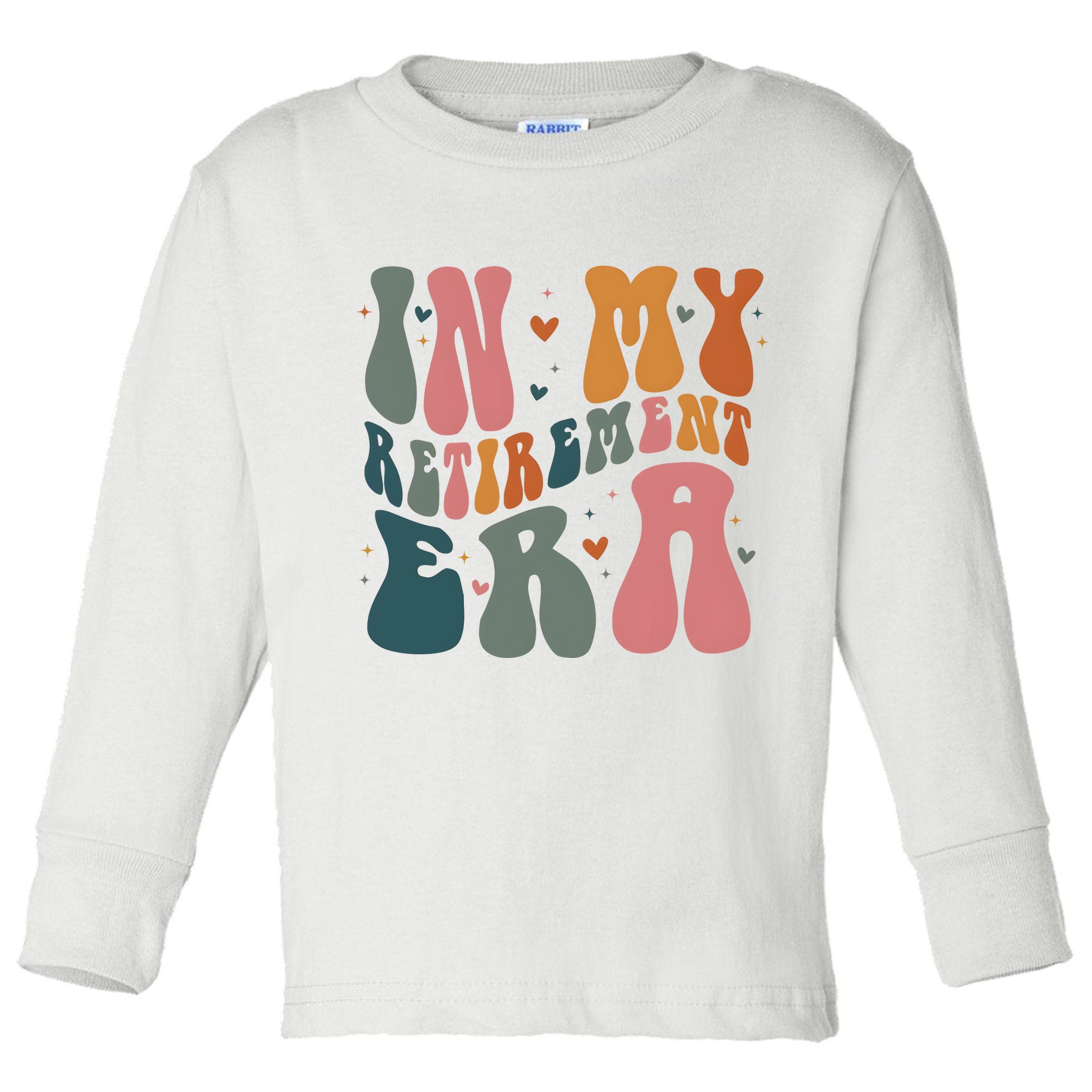 In My Retirement Era Toddler Long Sleeve Shirt