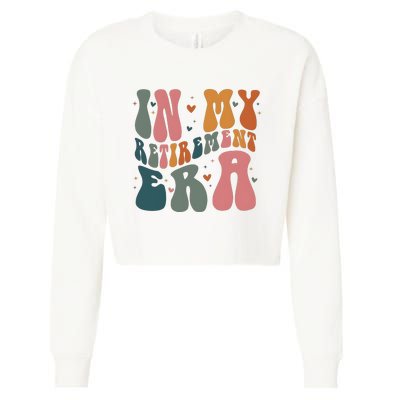 In My Retirement Era Cropped Pullover Crew