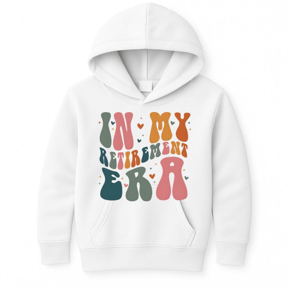 In My Retirement Era Kids Hoodie