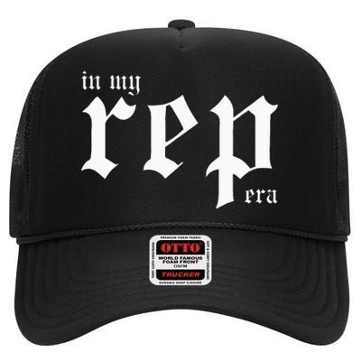 In My Rep Era High Crown Mesh Back Trucker Hat