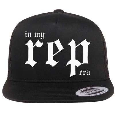 In My Rep Era Flat Bill Trucker Hat