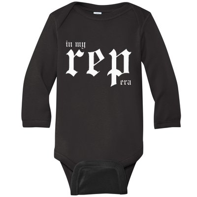 In My Rep Era Baby Long Sleeve Bodysuit