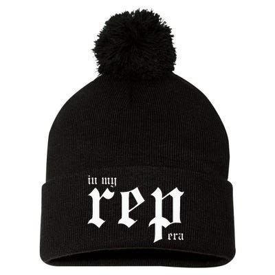 In My Rep Era Pom Pom 12in Knit Beanie