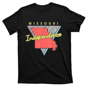 Independence Missouri Retro Triangle Mo City T-Shirt