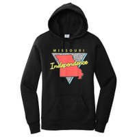 Independence Missouri Retro Triangle Mo City Women's Pullover Hoodie