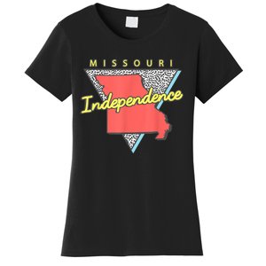 Independence Missouri Retro Triangle Mo City Women's T-Shirt