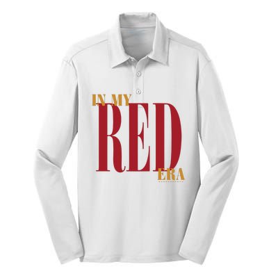 In My Red Era Silk Touch Performance Long Sleeve Polo