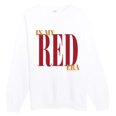 In My Red Era Premium Crewneck Sweatshirt