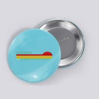 Ironwood Michigan Retro Button