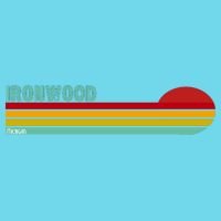 Ironwood Michigan Retro Kids T-Shirt
