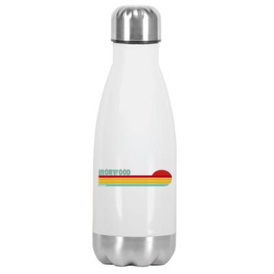 Ironwood Michigan Retro Stainless Steel Insulated Water Bottle