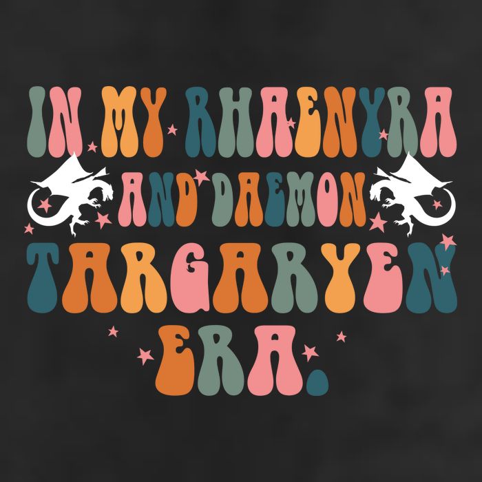 In My Rhaenyra And Daemon Targaryen Erateam Black Dragon Cool Comfort Performance Bucket Hat