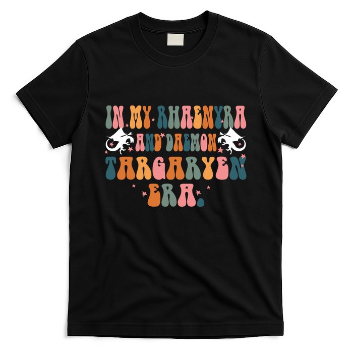 In My Rhaenyra And Daemon Targaryen Erateam Black Dragon T-Shirt