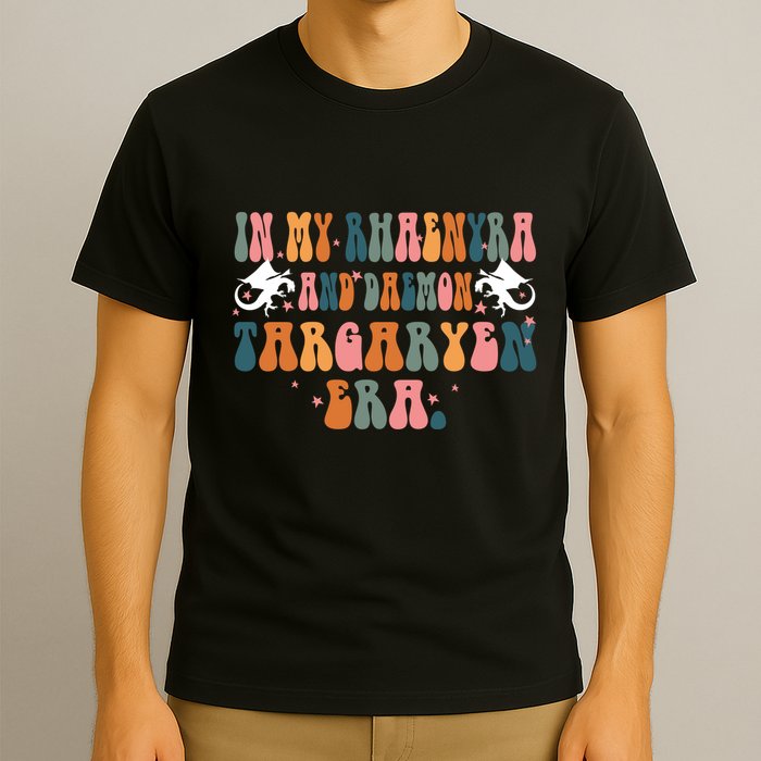 In My Rhaenyra And Daemon Targaryen Erateam Black Dragon T-Shirt