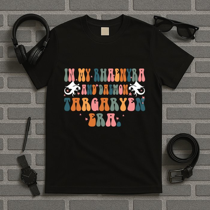 In My Rhaenyra And Daemon Targaryen Erateam Black Dragon T-Shirt