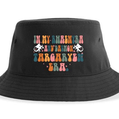 In My Rhaenyra And Daemon Targaryen Erateam Black Dragon Sustainable Bucket Hat