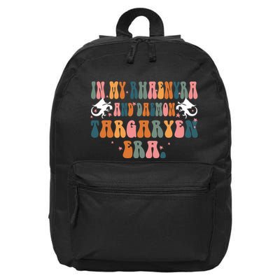 In My Rhaenyra And Daemon Targaryen Erateam Black Dragon 16 in Basic Backpack