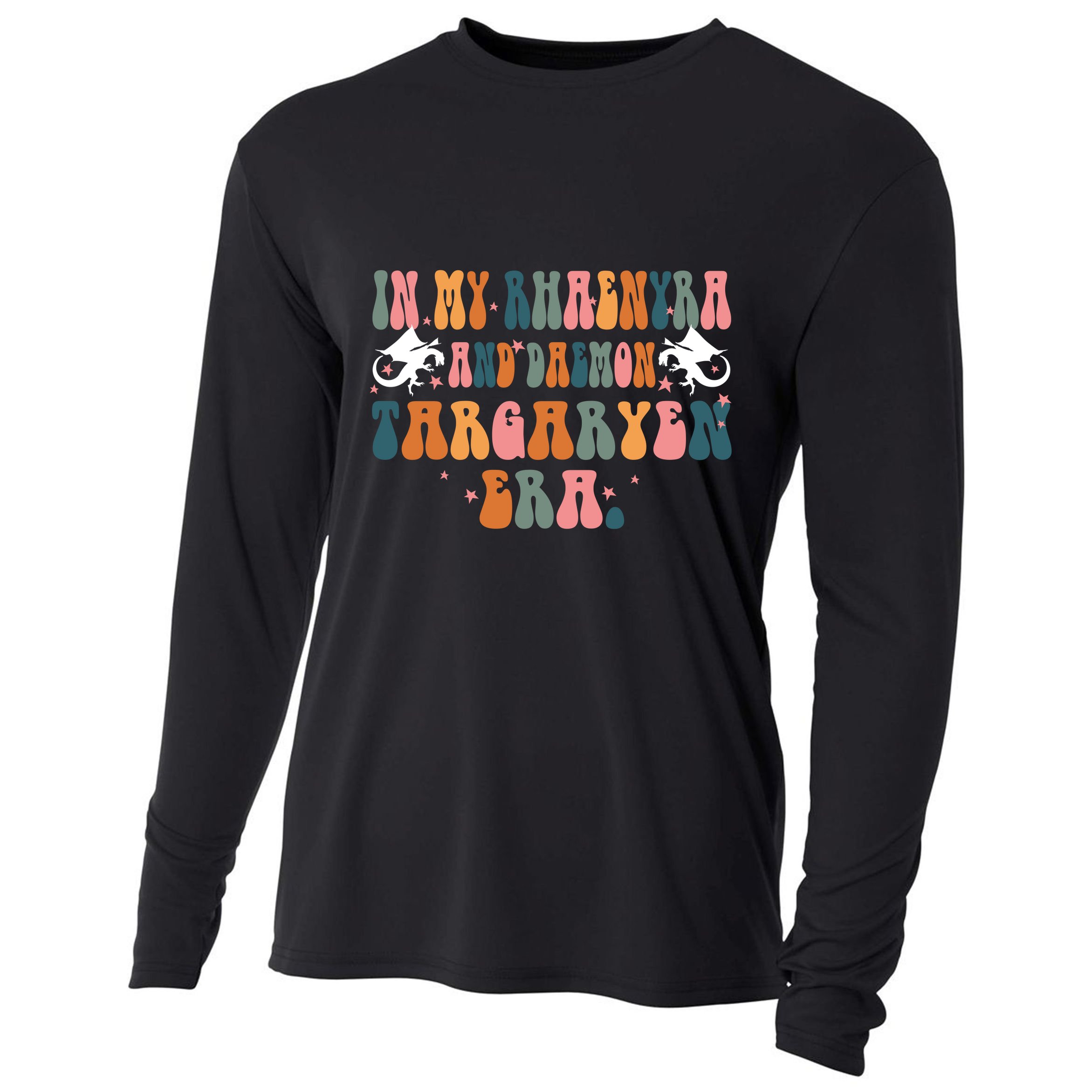 In My Rhaenyra And Daemon Targaryen Erateam Black Dragon Cooling Performance Long Sleeve Crew
