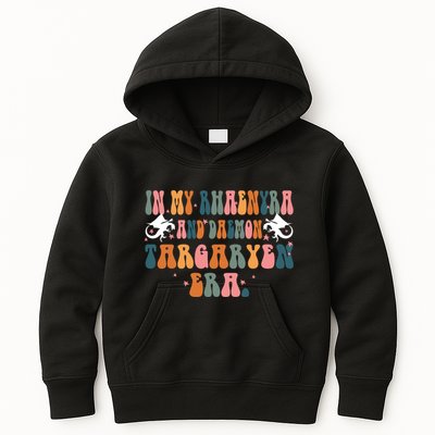 In My Rhaenyra And Daemon Targaryen Erateam Black Dragon Kids Hoodie