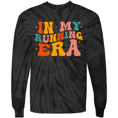 In My Running Era Runner Marathon Jogging Fitness Sport Cute Tie-Dye Long Sleeve Shirt